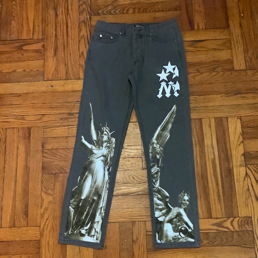Relaxed Fit Rigid Renaissance
Printed Jeans